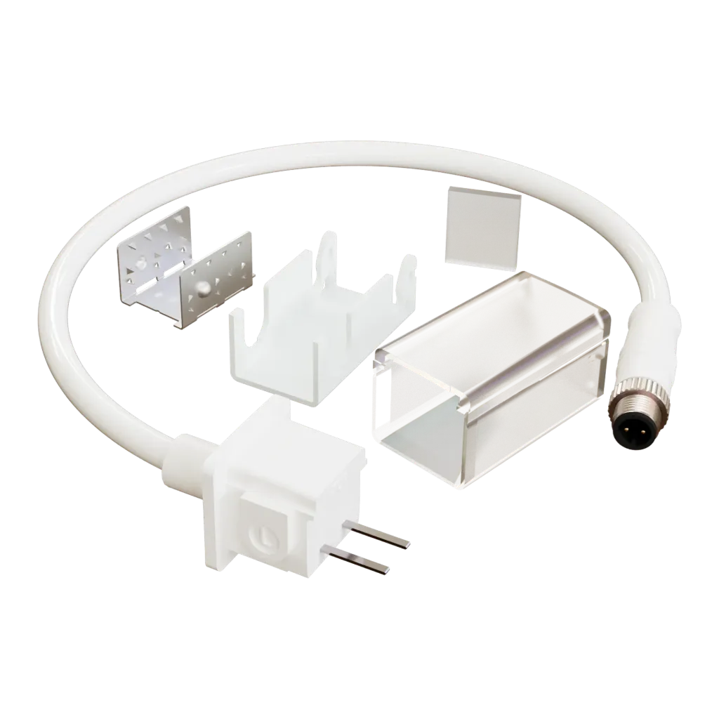 [DIY-SN-FR-16-D-02-SM-A-03] DIY Snap Connector kit for SF16 (2p, Left 300mm with connector)