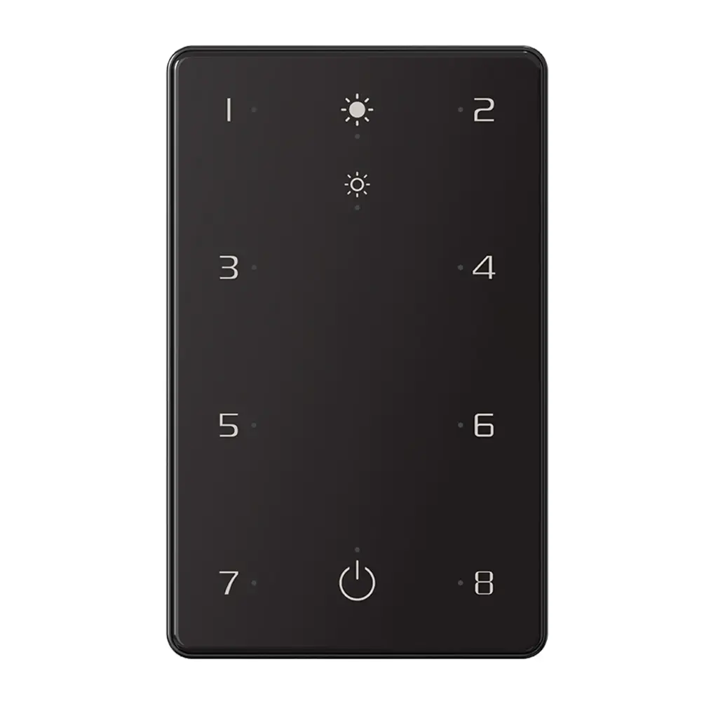 LTECH Bluetooth/DMX touch panel US 8 buttons - UB8