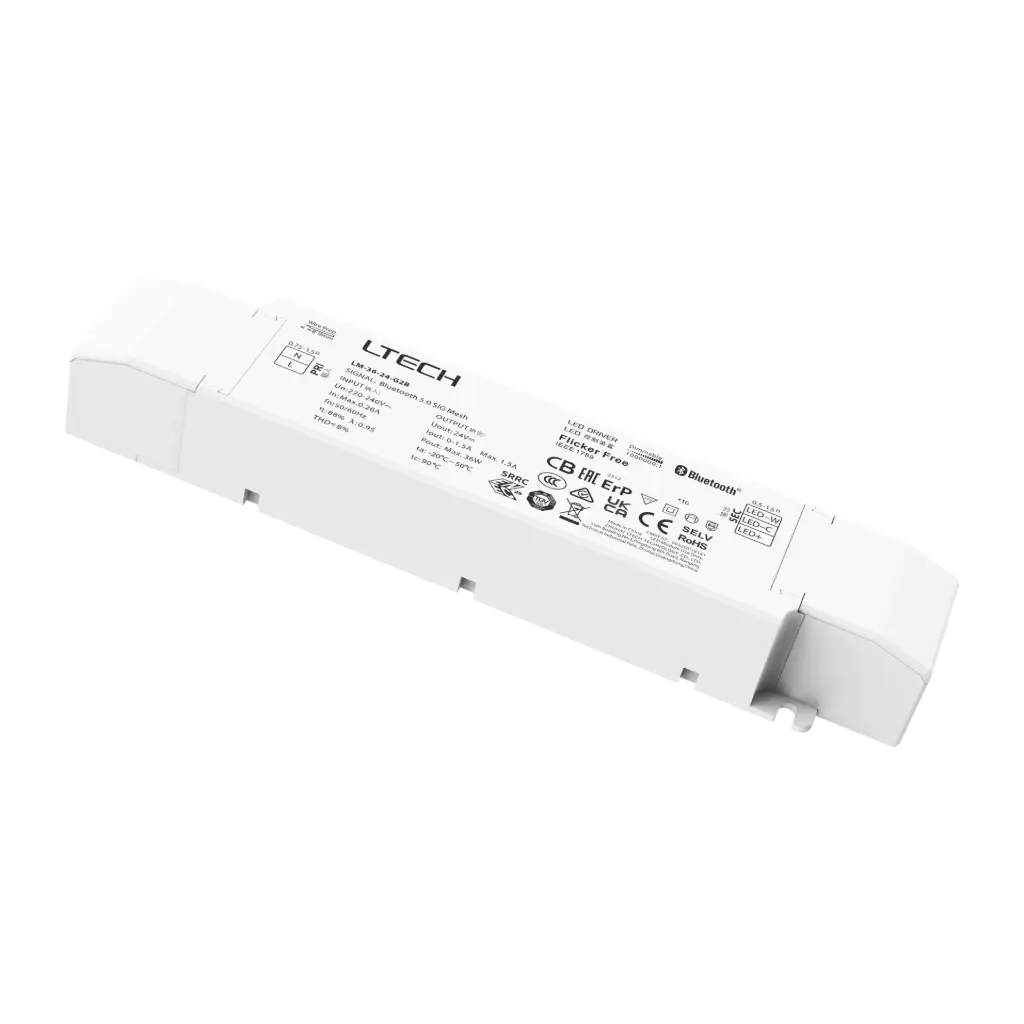 LTECH Xiaolei Driver CV BLE 5.0 2CH 24V 36W - LM-36-24-G2B