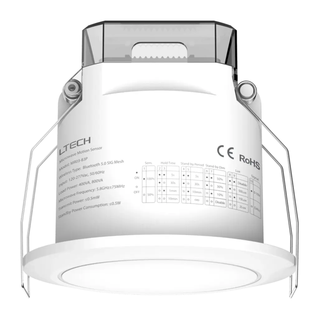 LTECH Xiaolei BLE 5.0 Microwave Motion Sensor - MR03-B3P