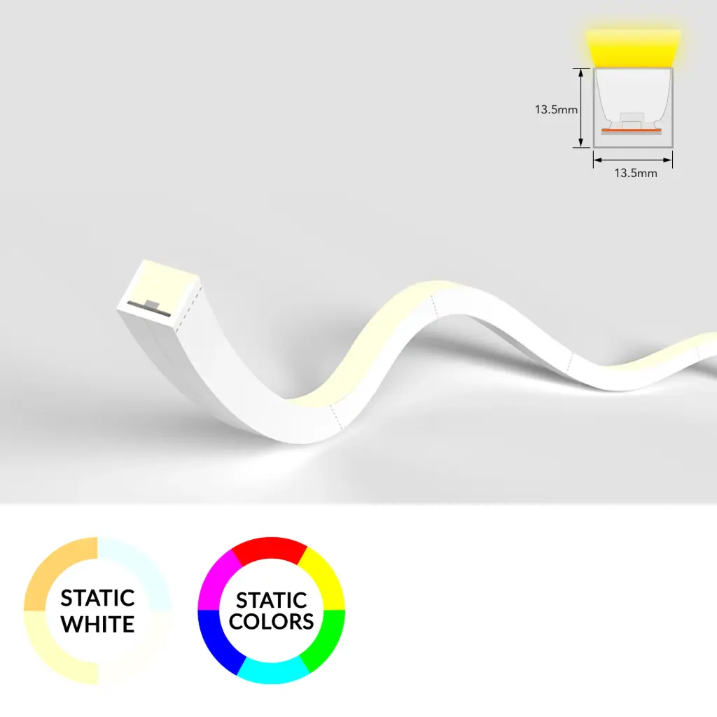 [SF10-24V-2835-144-2200K] NeonFlex SF10 Mono 24V 10W/m High Lumen (2200K)