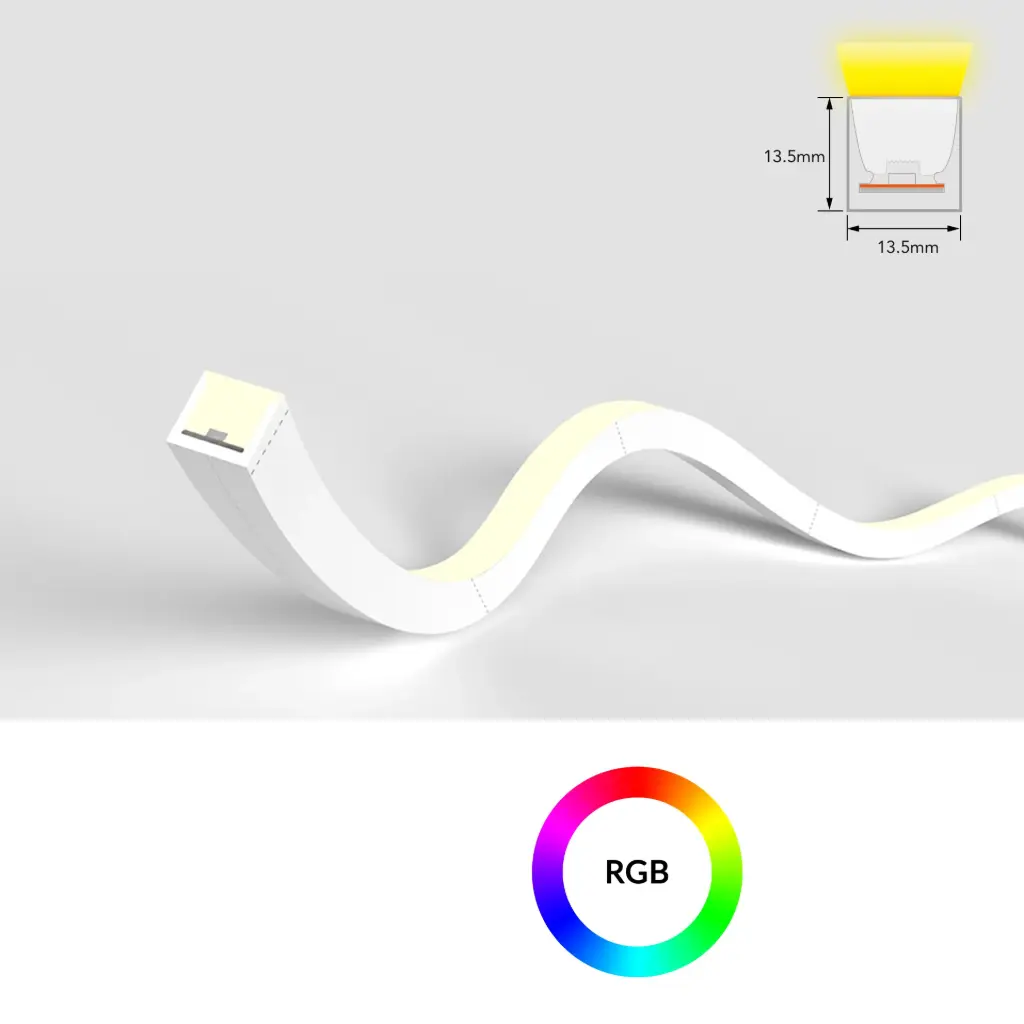 [SF10-24V-3535-84-RGB] NeonFlex SF10 RGB 24V 13W/m 