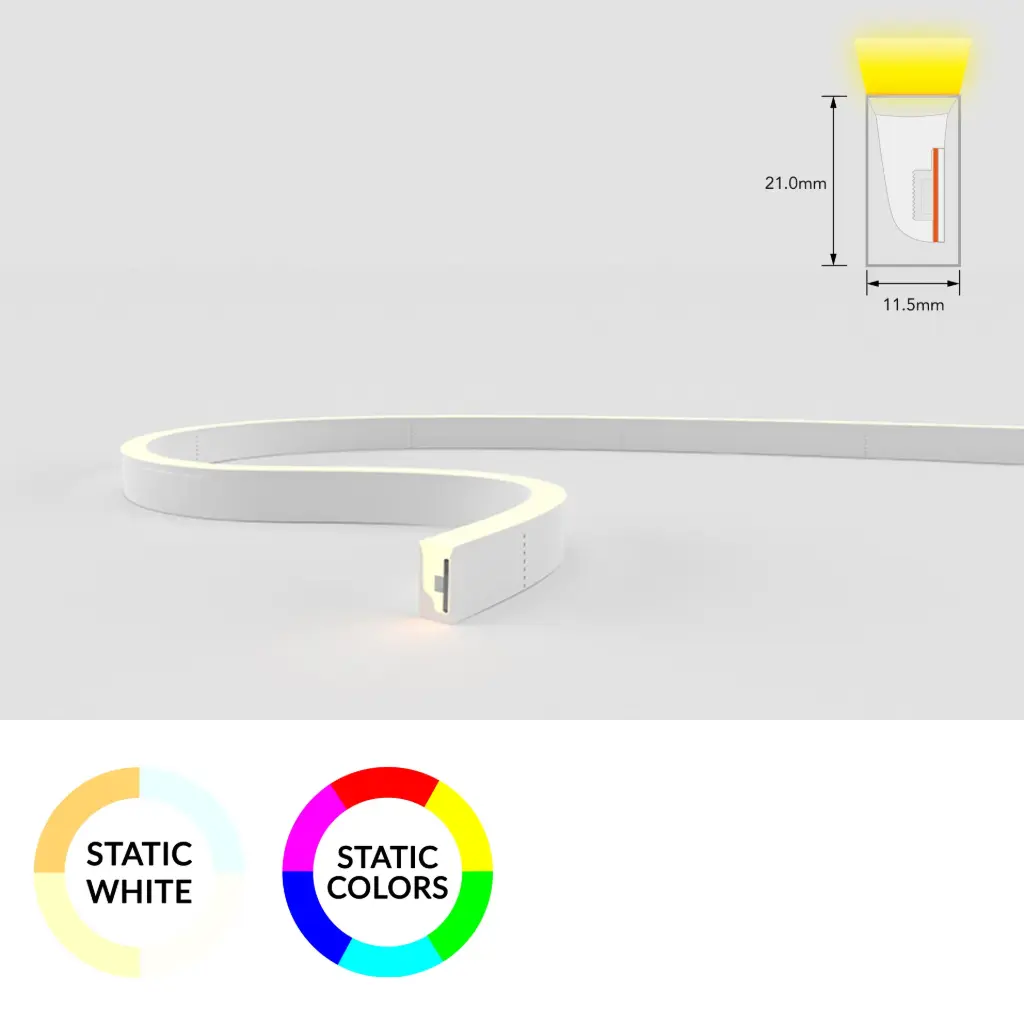 NeonFlex SF15 Mono 24V 5W/m 