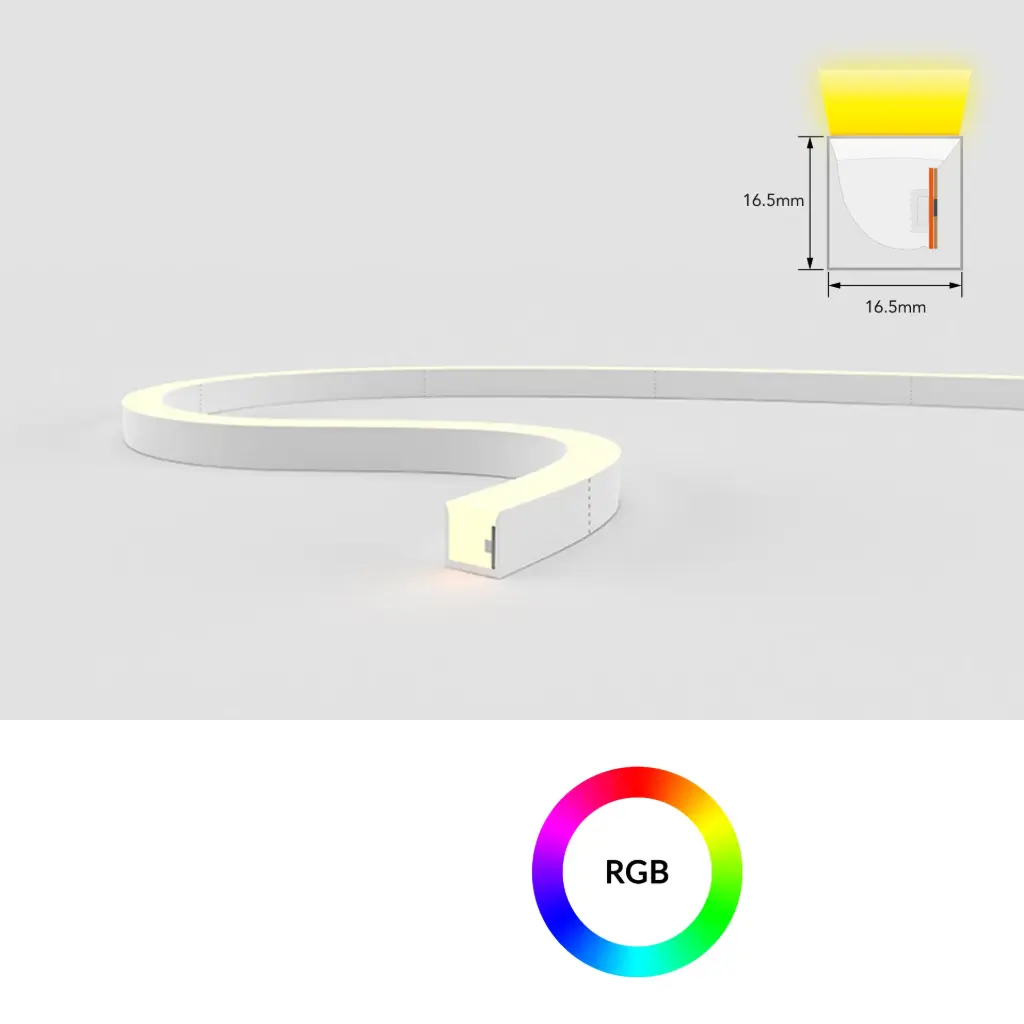 [SF17-48V-5050-84-RGB] NeonFlex SF17 RGB 48V 15W/m 