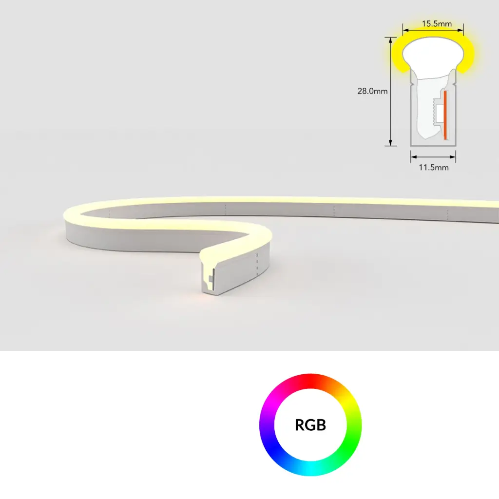 [SF21-48V-5050-60-RGB] NeonFlex SF21 RGB 48V 10W/m 