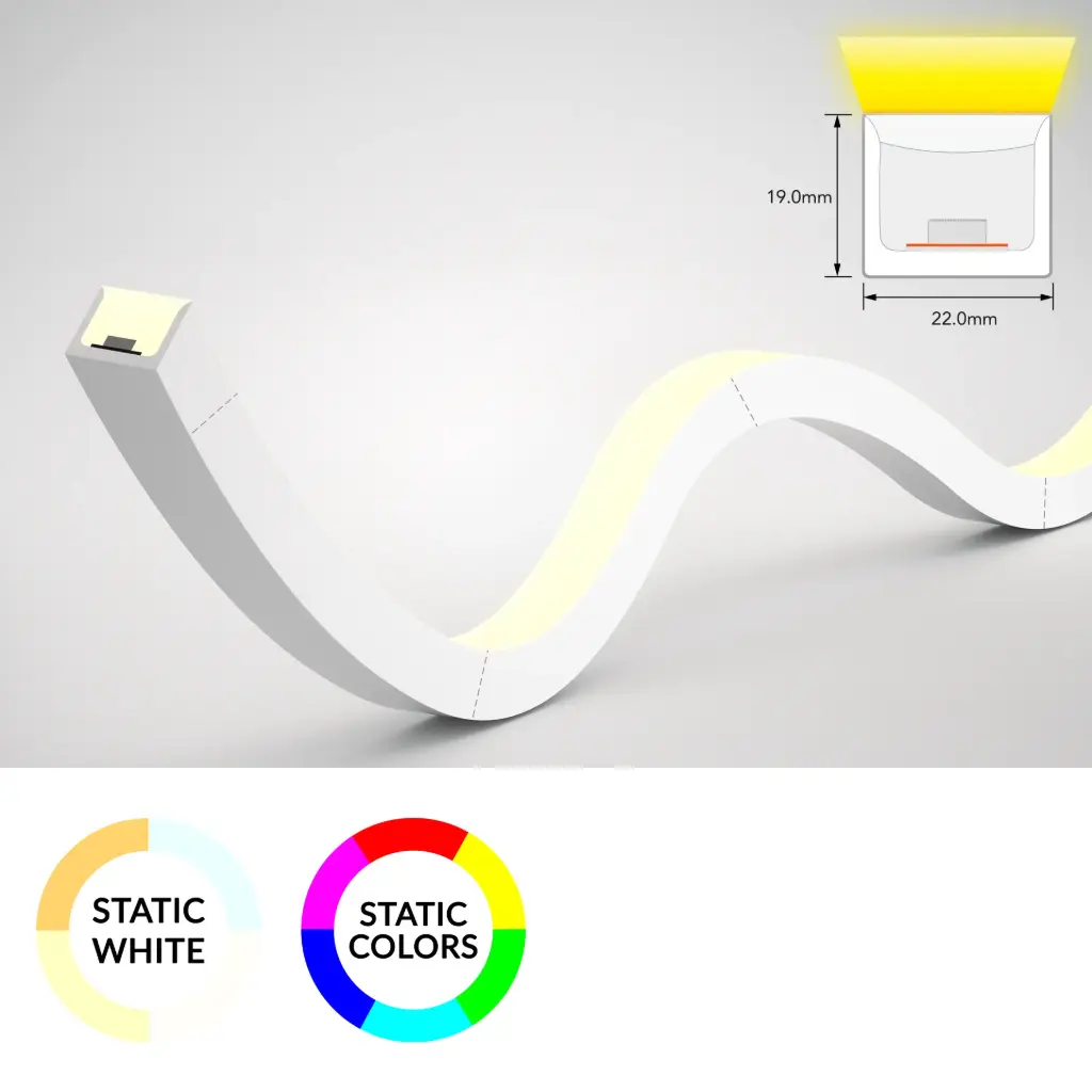 NeonFlex SF34 Mono 24V 15W/m 