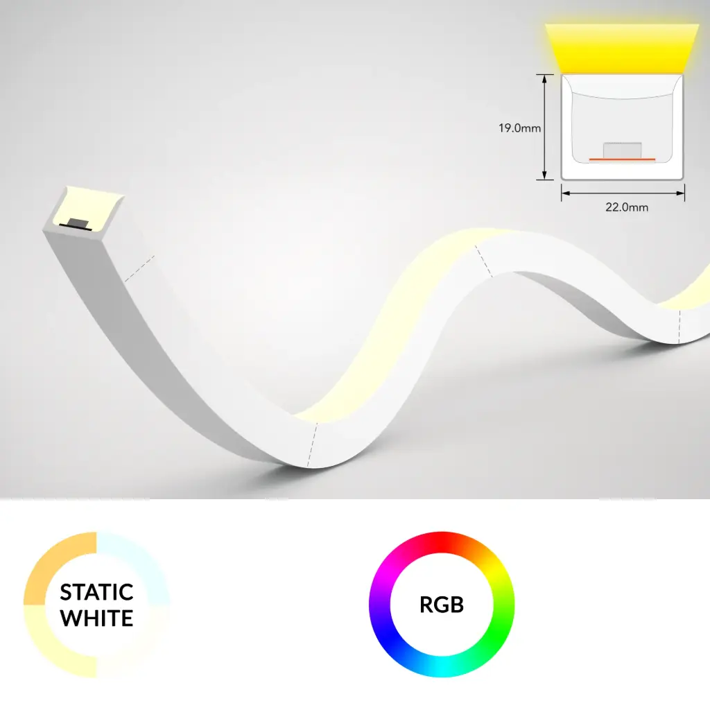 NeonFlex SF34 Pixel DMX 24V 18W/m 84 LED