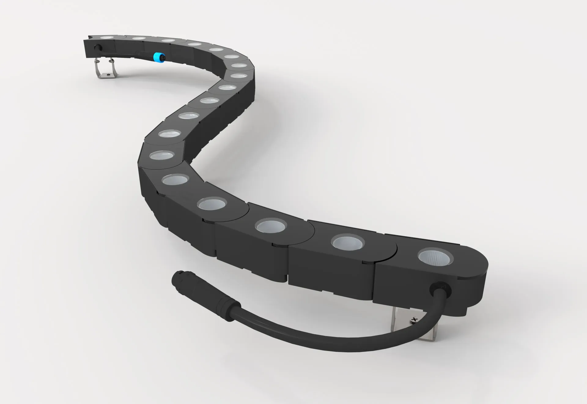 [AW01-A-CC-DA2-2200K] WallGrazer AW01 Mono 90~305V AC 36W/m Constant Current (2200K)