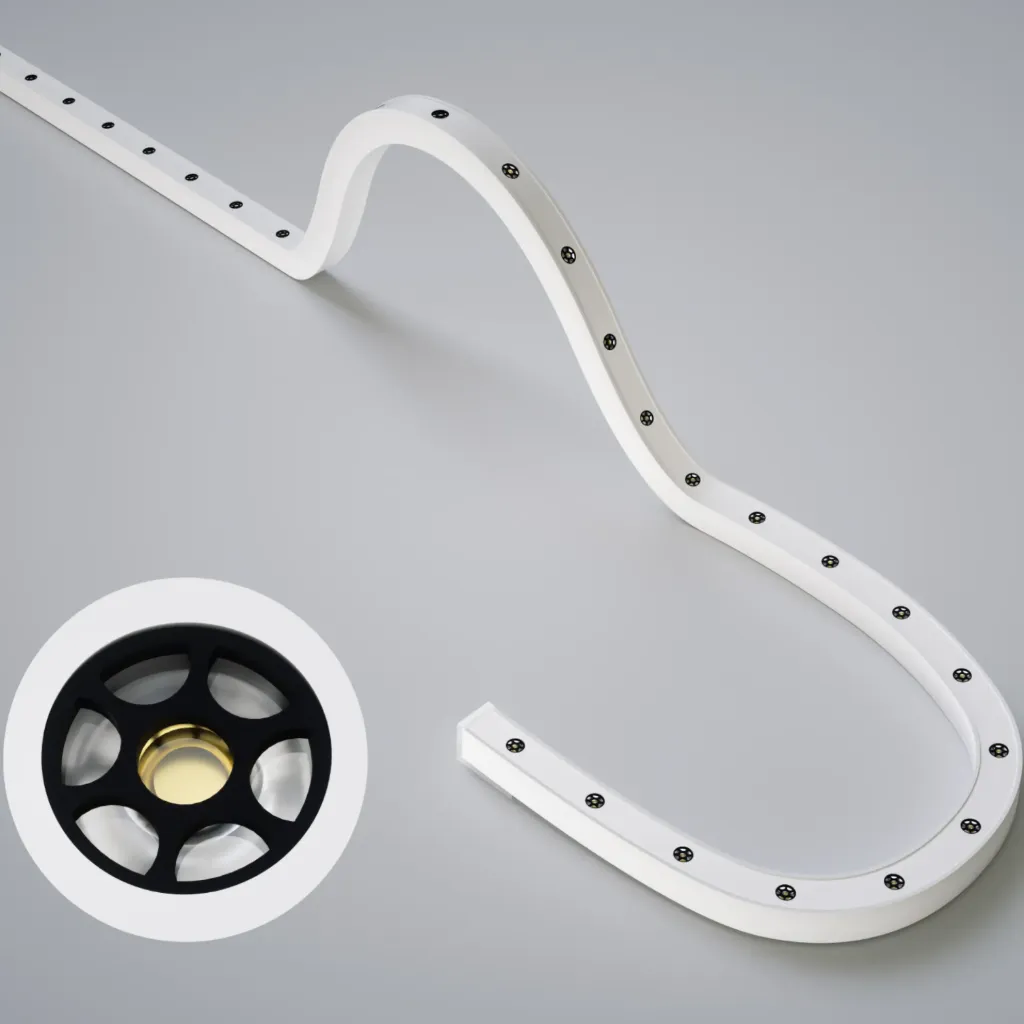 [SFW20-24V-3535-24-CC-2700K] WallGrazer SFW20 Mono 24V DC 18W/m (2700K)