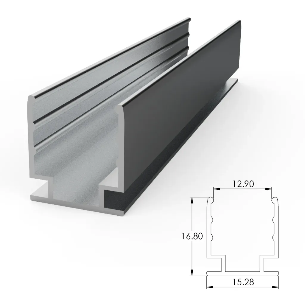 [ALC10S02-035] Aluminium mounting profile for SF10 (35 mm)