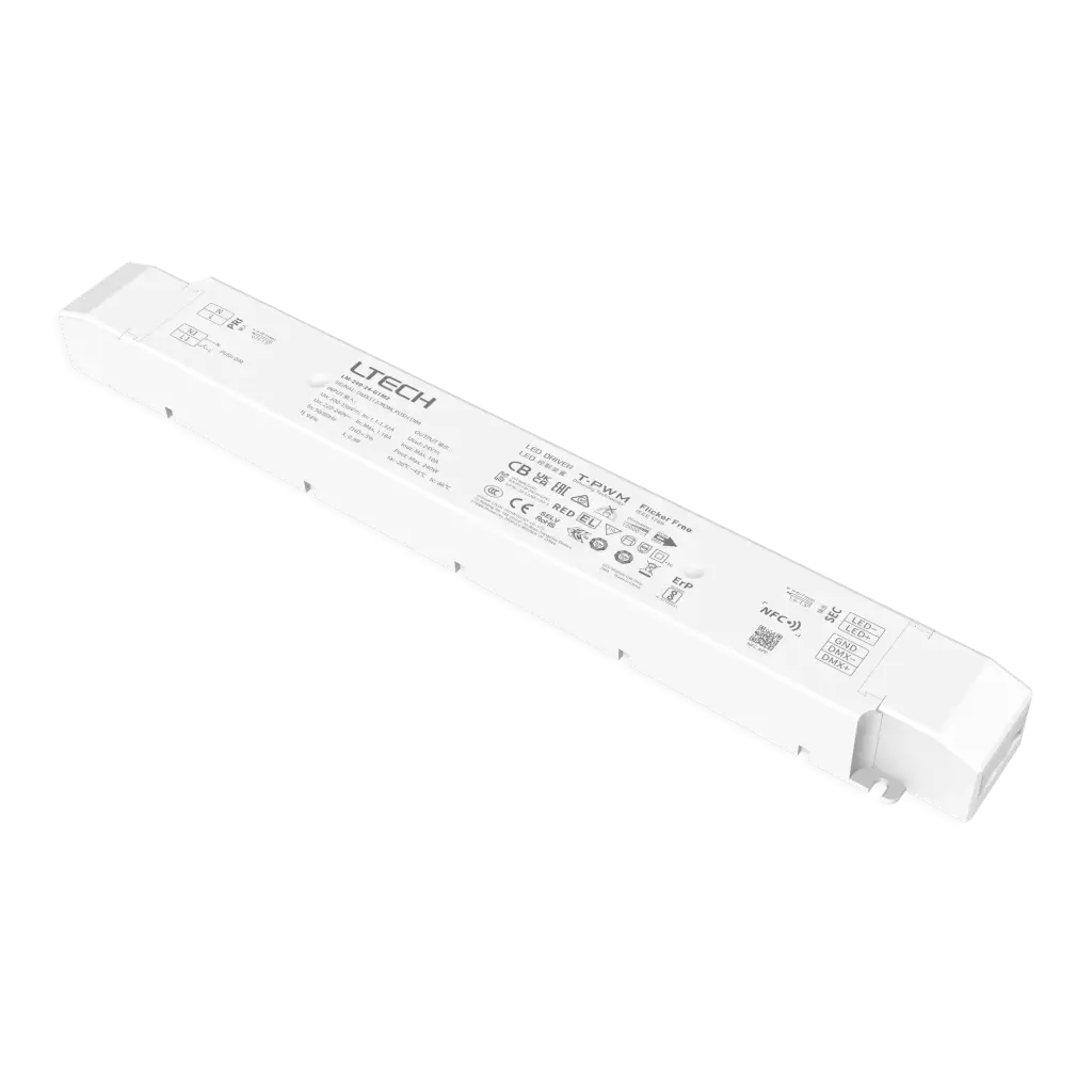 LTECH LTSYS Driver CV DMX 1CH 24V 240W NFC - LM-240-24-G1M2