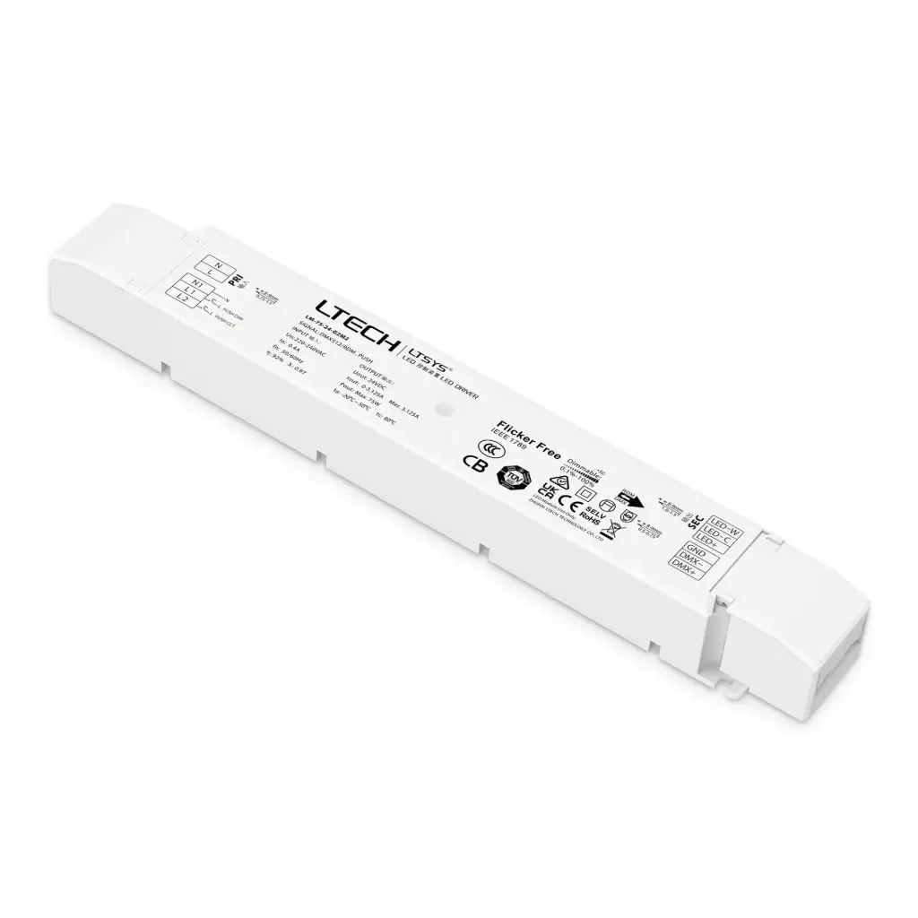 LTECH LTSYS Driver CV DMX 2CH 24V 75W - LM-75-24-G2M2