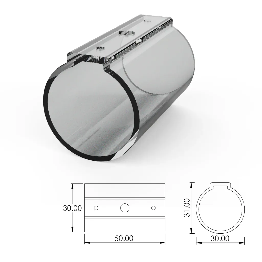 [PC24S02-T-05] PC mounting coupler clip for SF24
