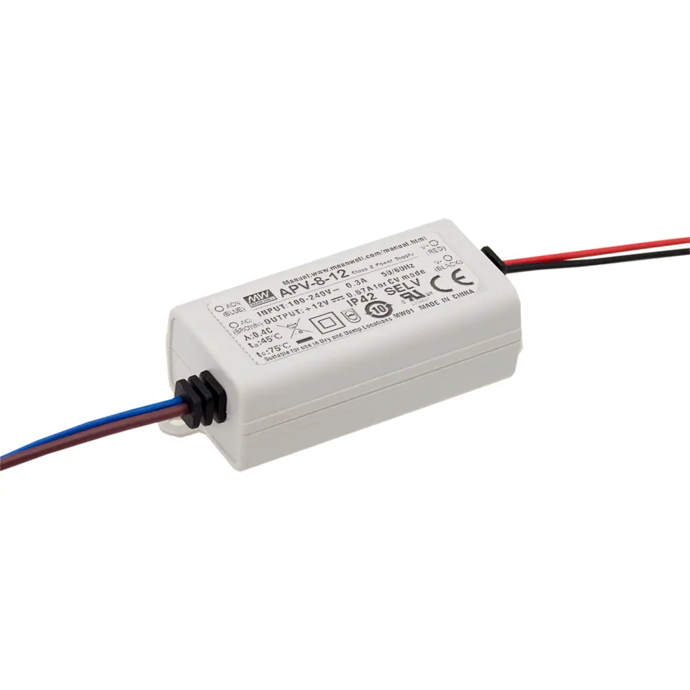 Meanwell PSU 12V 8W - APV-8-12