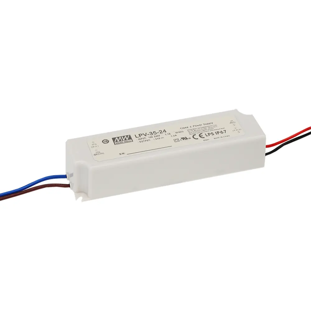 Meanwell PSU 12V 36W IP67 - LPV-35-12