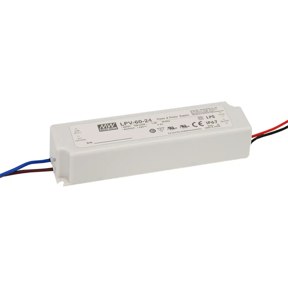 [8440300] Meanwell PSU 24V 60W IP67 - LPV-60-24