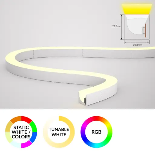 NeonFlex SF33 Pixel DMX 24V 18W/m 84 LED