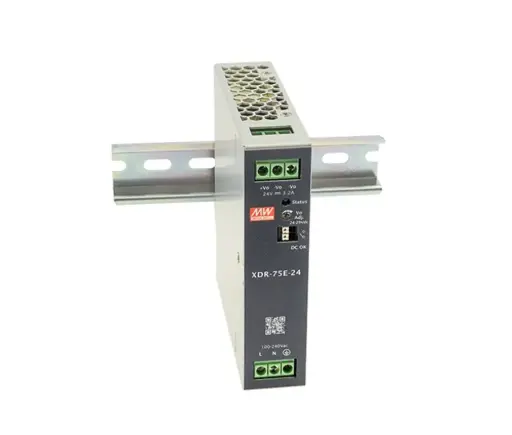 [8126210] Meanwell PSU 24V 75W DINrail - XDR-75E-24